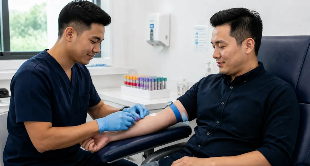 Men's health blood panels