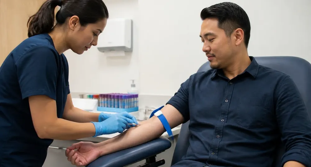 Men's health blood panels