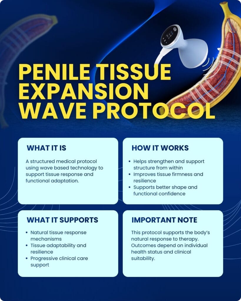 Penile Tissue Expansion Wave Protocol