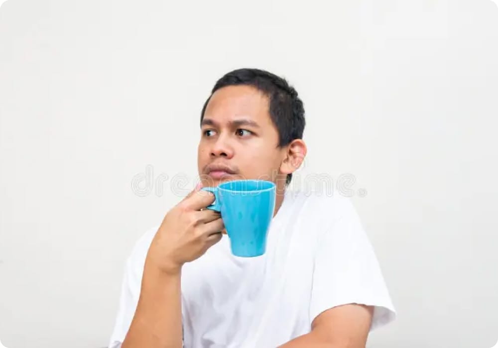 cafein cause fake cortisol on mens health