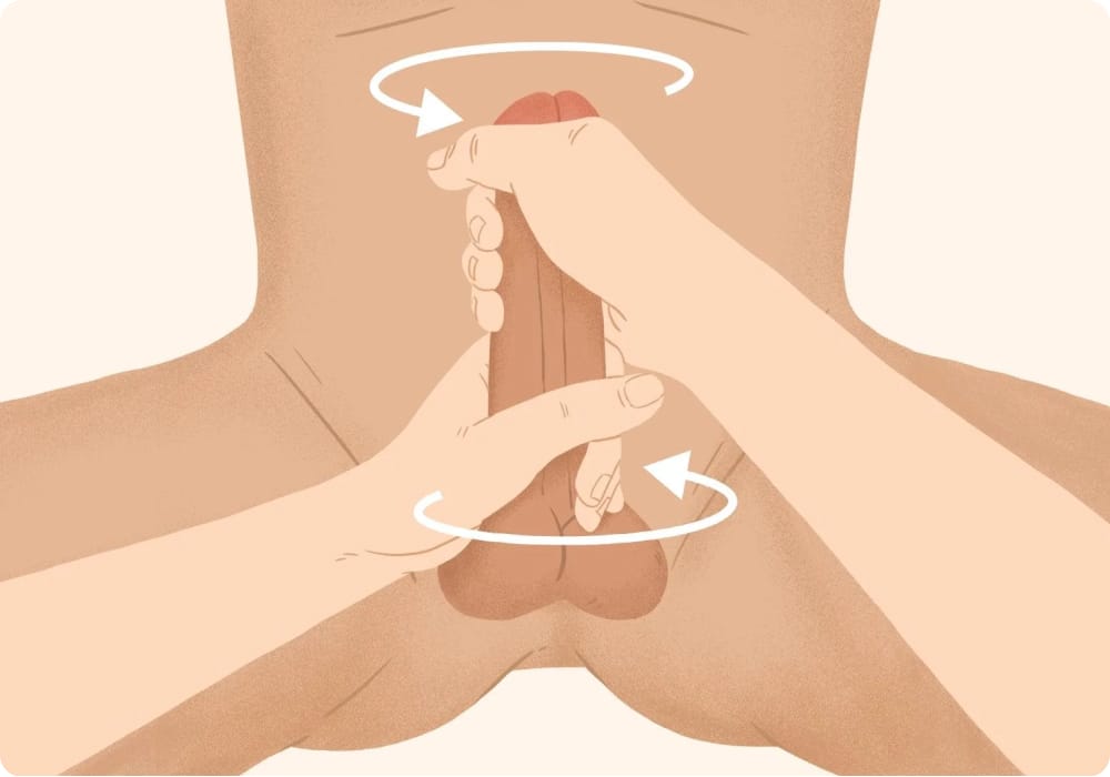 urut zakar untuk naikkan kualiti sperma